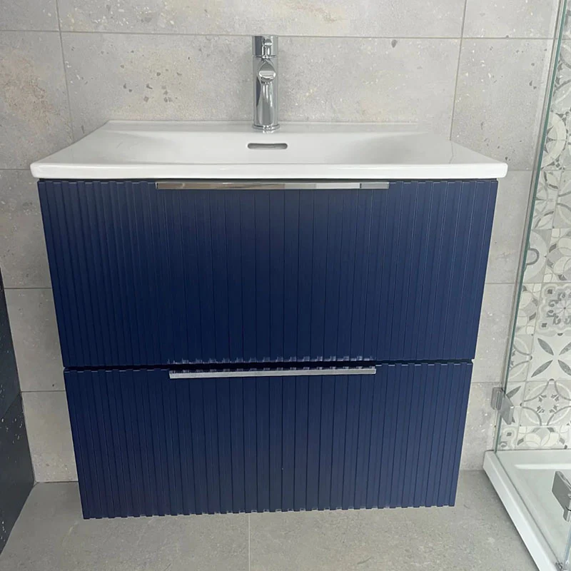 Phoenix Blue Vanity Unit & Basin