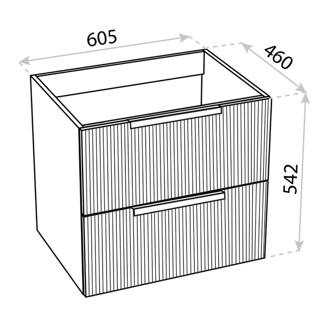 Phoenix Blue Vanity Unit & Basin - Image 5