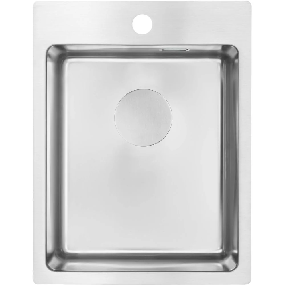 Olfato Steel sink, 1-bowl - 340x400mm
