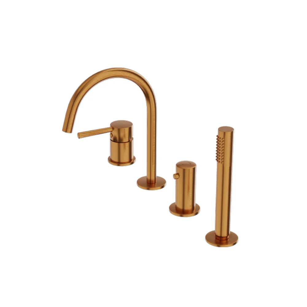 Orion 4-Hole Bath Mixer Tap Set