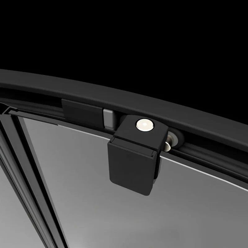 Premium Pro PDD Quadrant Shower Enclosure - Black - Image 5