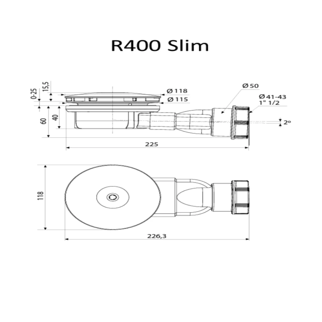R400 Slim Drain - Image 3