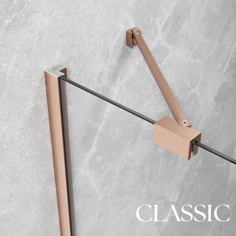 Radaway Essenza Pro DWJ Shower Door - Brushed Copper - Image 3