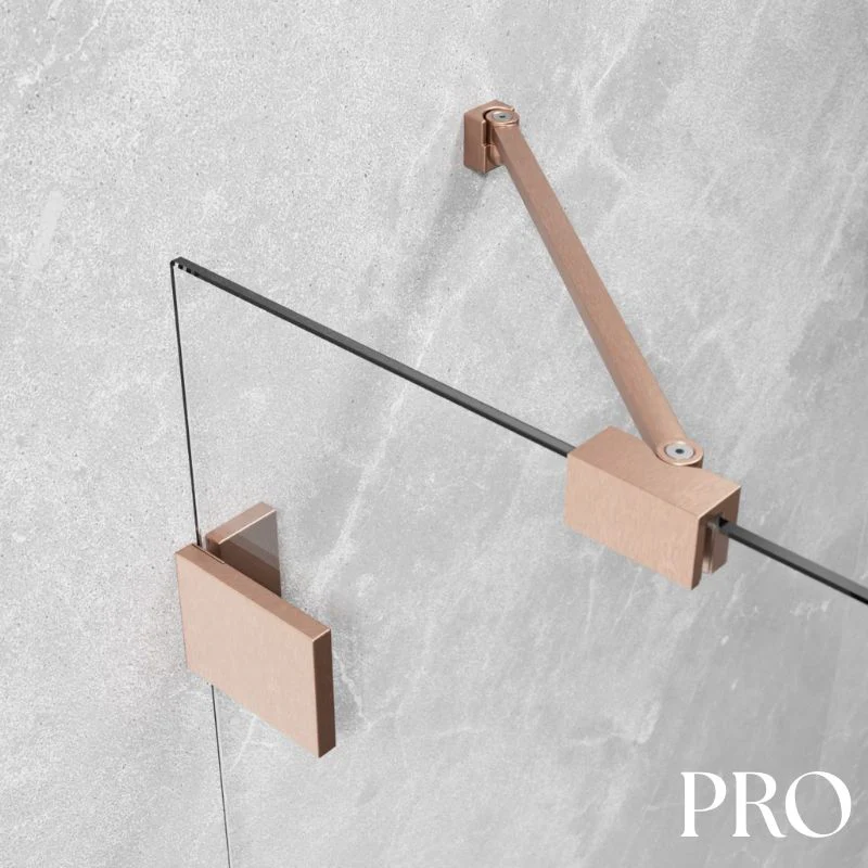 Radaway Essenza Pro DWJ Shower Door - Brushed Copper - Image 5