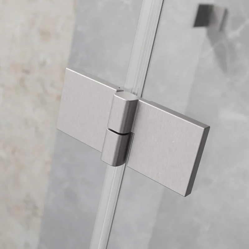 Radaway Essenza Pro DWJ Shower Door - Brushed Nickel - Image 5
