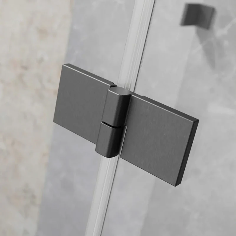 Radaway Essenza Pro KDJ Shower Enclosure - Brushed Gunmetal - Image 3