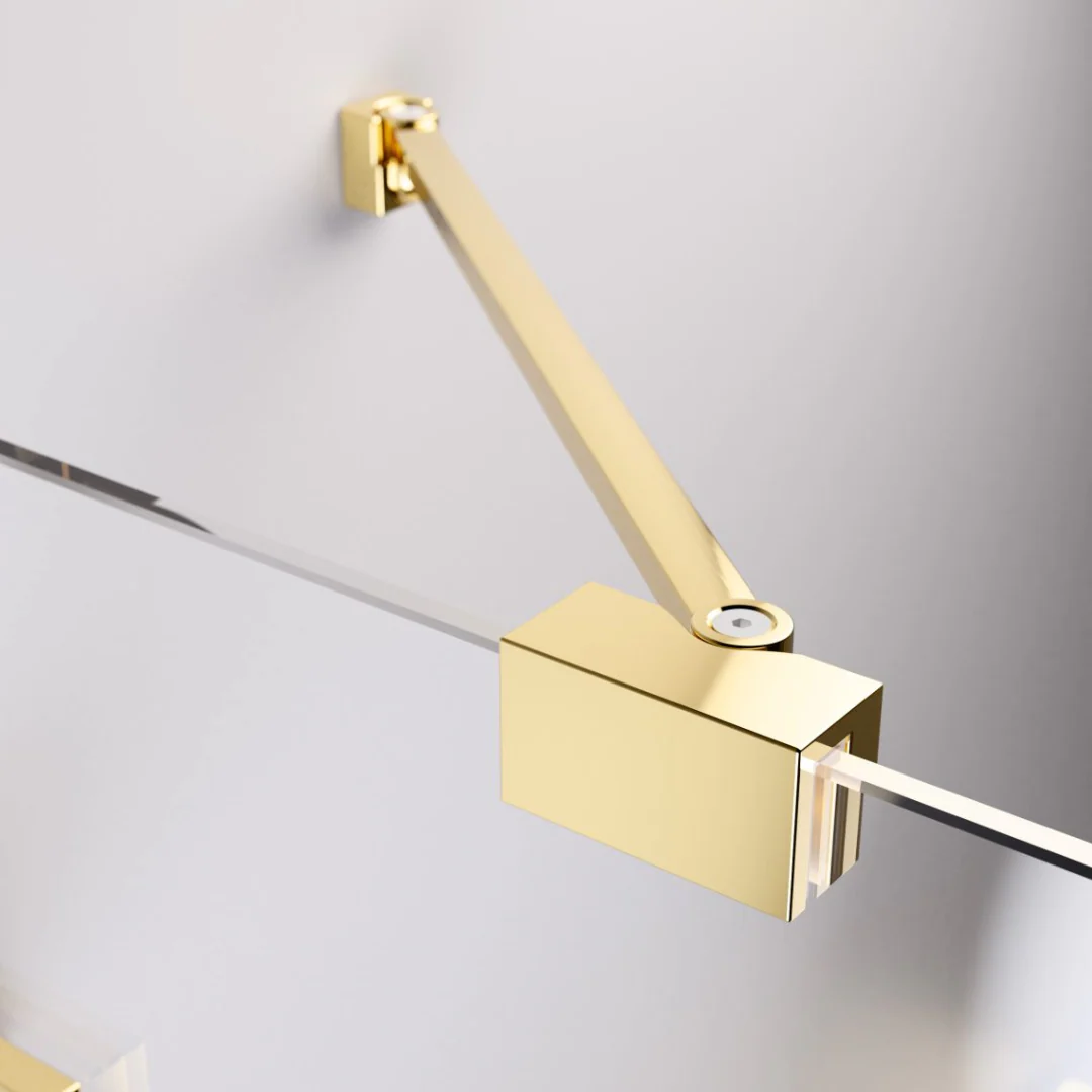 Radaway Essenza Pro PNJ II Bath Screen - Gold - Image 2