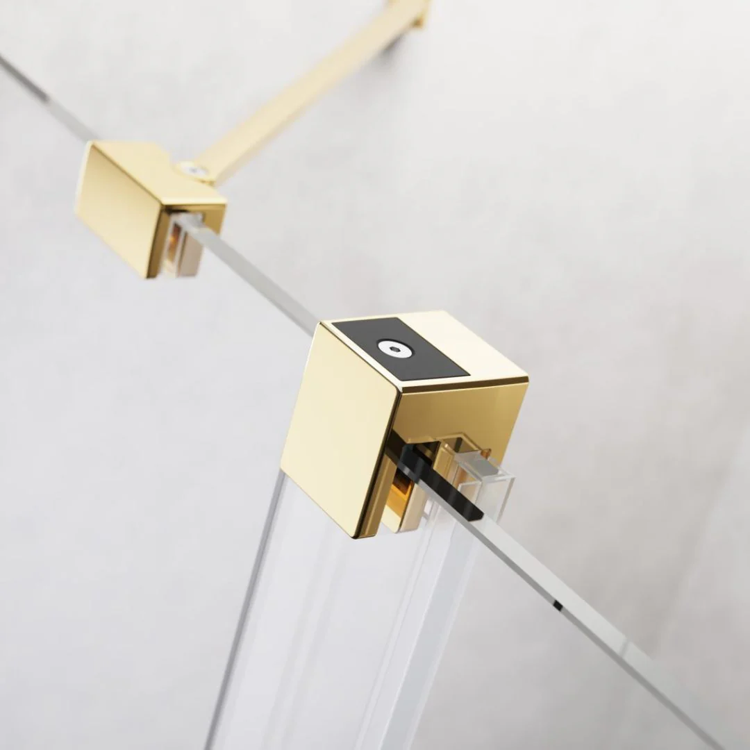 Radaway Furo Sliding Walk-In Shower Screen - Gold - Image 6