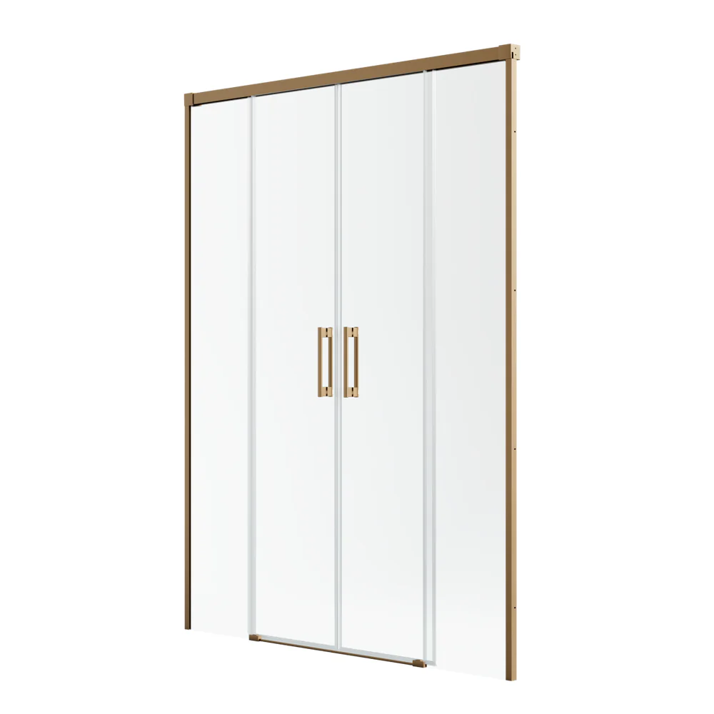 Radaway Idea DWD Swing Shower Door – Brushed Gunmetal, 6mm Glass