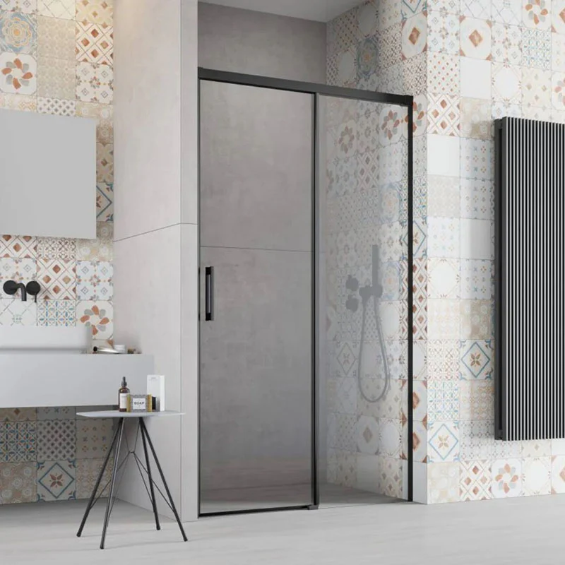 Radaway Idea DWJ Premium Shower Door - Black - Image 3