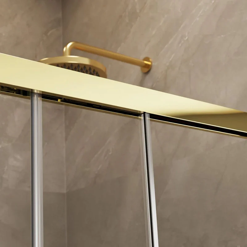 Radaway Idea KDD Premium Shower Enclosure - Gold - Image 3