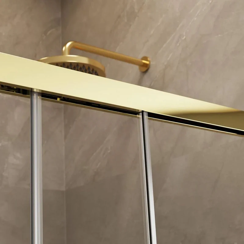 Radaway Idea KDJ Premium Shower Enclosure - Gold - Image 4