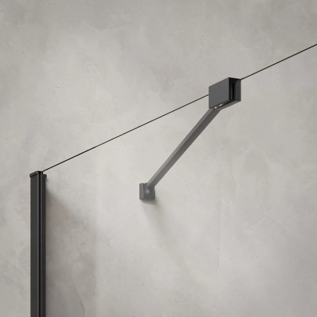 Radaway Idea PNJ II Bath Screen - Black - Image 3