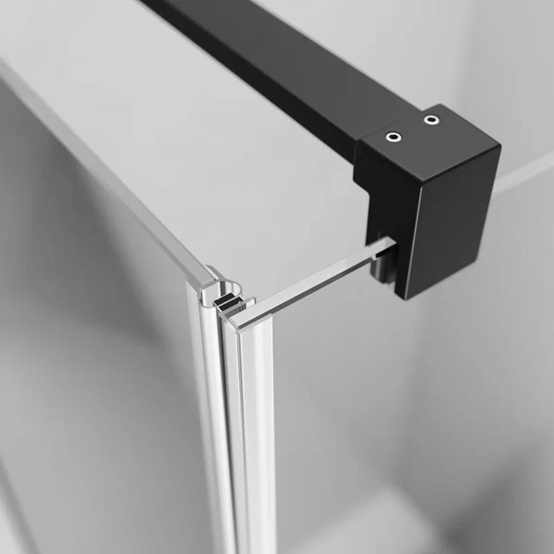 Radaway NES KDJ II Premium Shower Enclosure 6mm - Black - Image 3