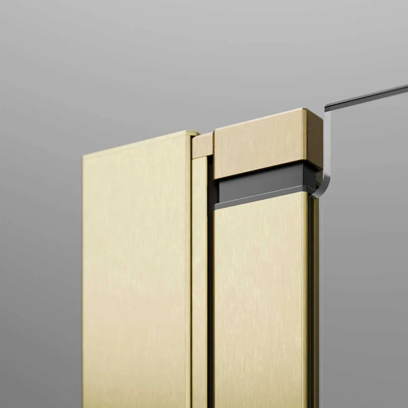 Radaway NES KDS I Premium Shower Enclosure 6mm - Brushed Gold - Image 5