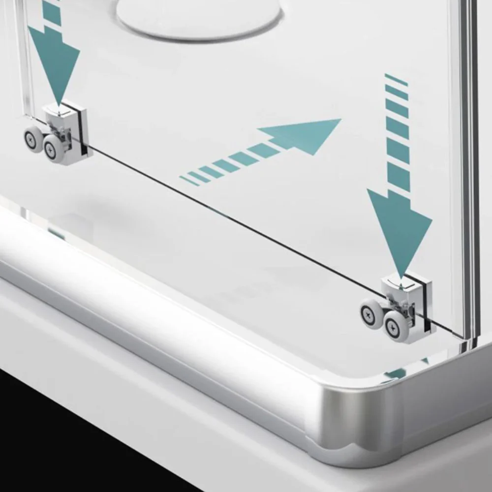 Radaway Premium Plus D Sliding Shower Enclosure - Image 7