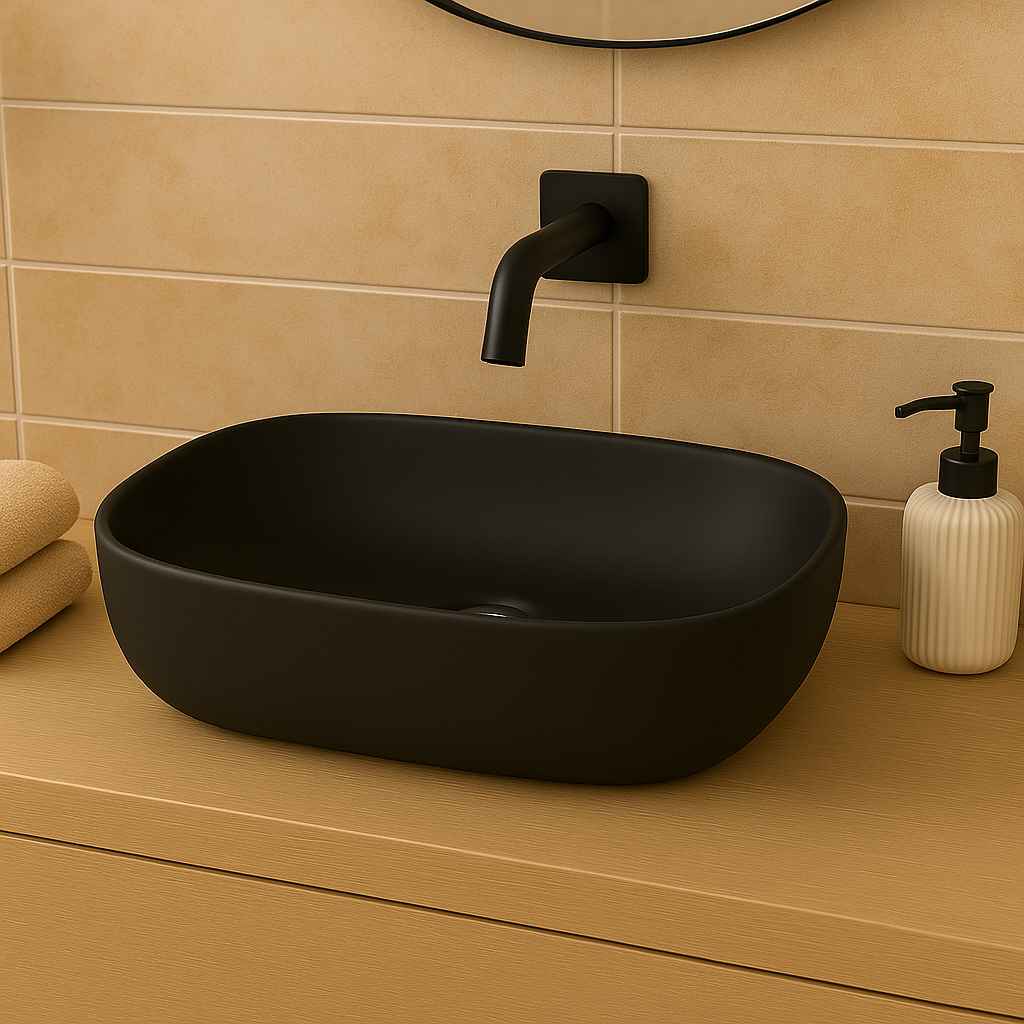 Redondo Countertop Basin - Black