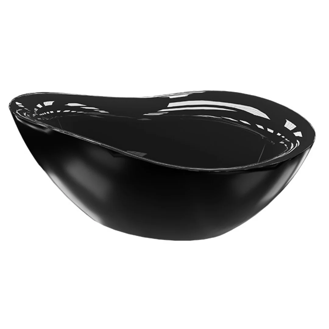 Rome Freestanding Bath - Black by Gulietta
