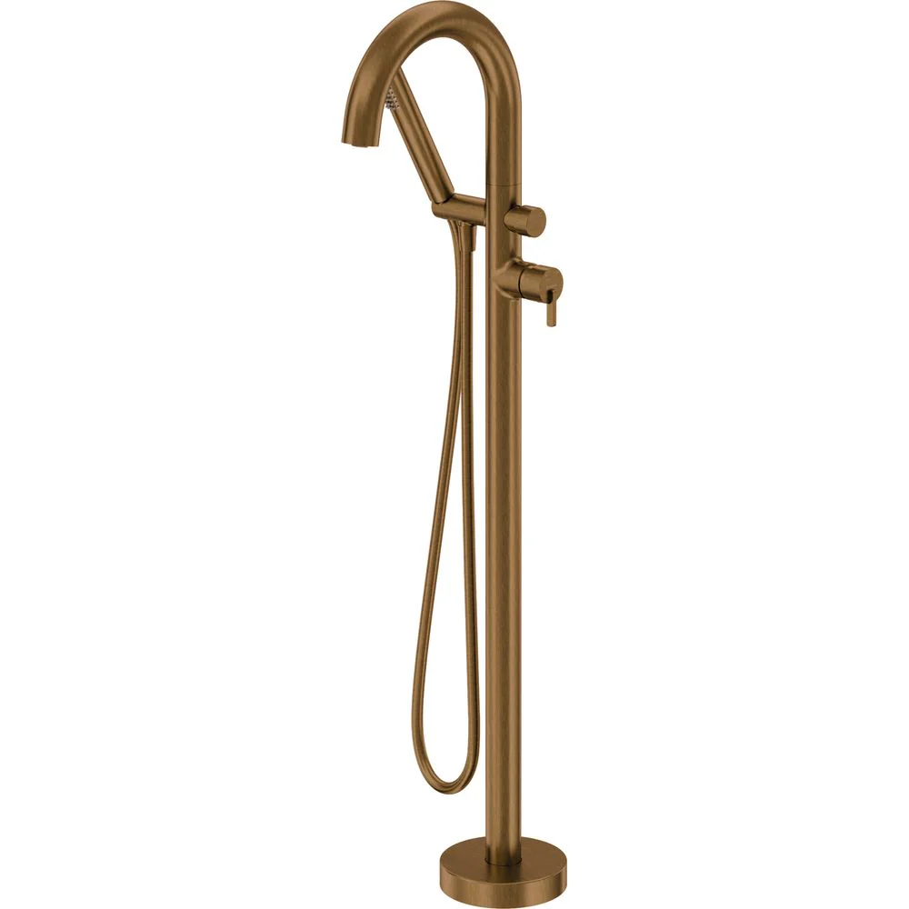 Silia Bath mixer, freestanding, with shower set - Image 16