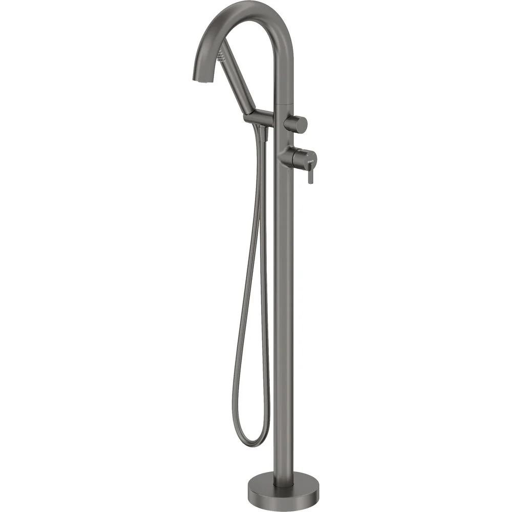 Silia Bath mixer, freestanding, with shower set - Image 18