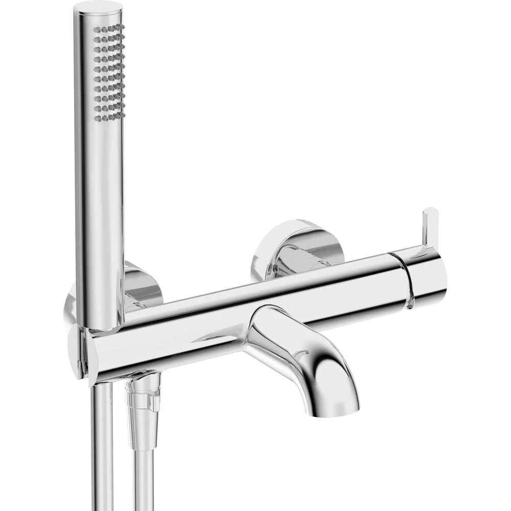 Silia Bath mixer, with shower set