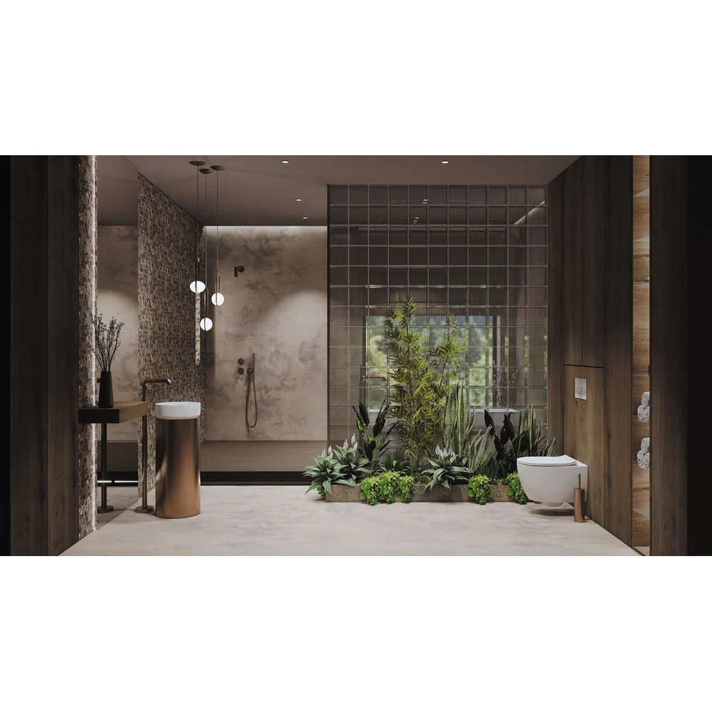 Silia Concealed shower set, with a fixed shower head - Image 4