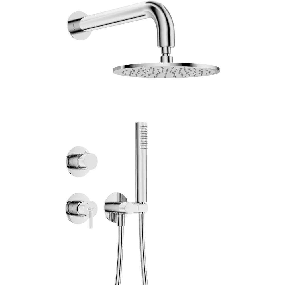 Silia Concealed shower set, with a shower head
