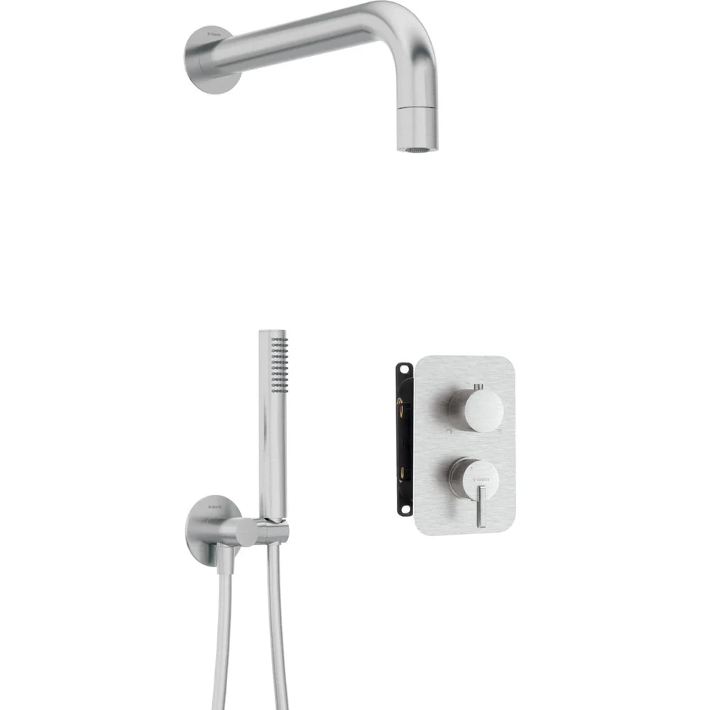 Silia Concealed shower set, with mixer BOX - with a small shower head - Image 6