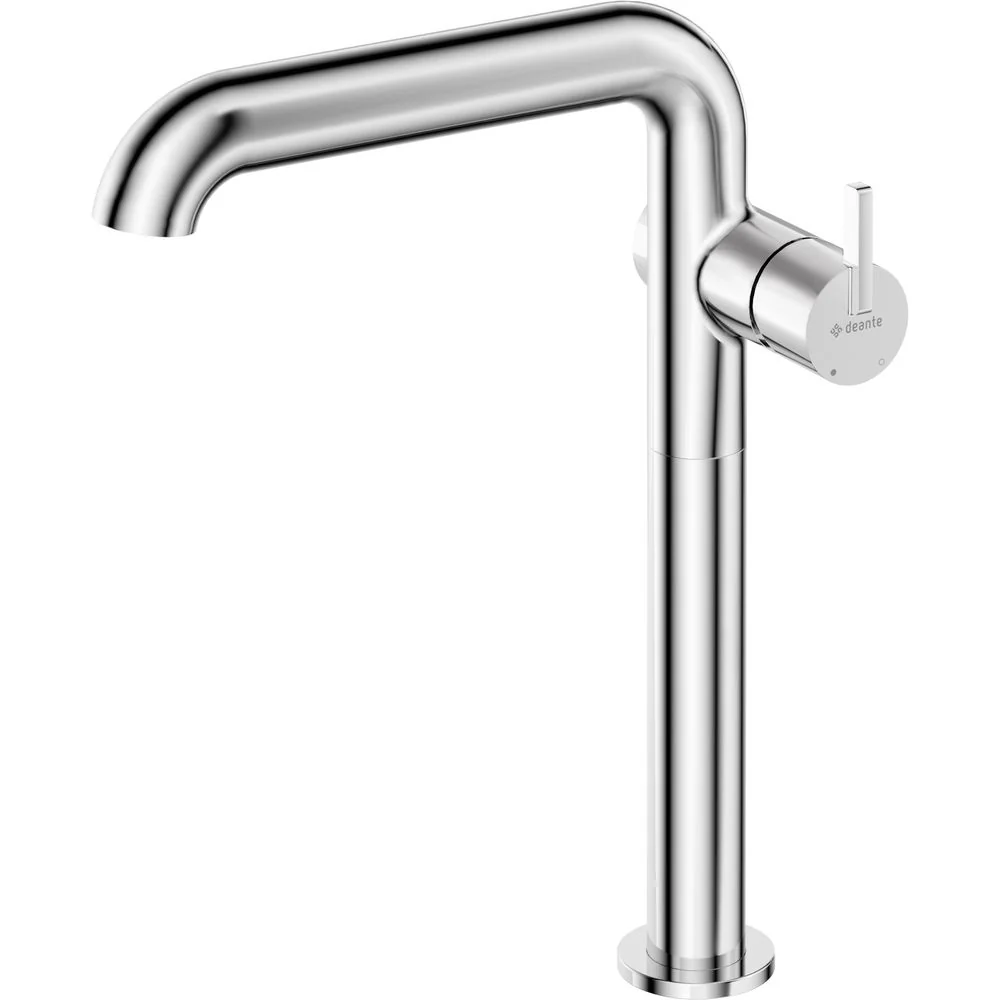 Silia Washbasin tap, tall, with rectangular spout