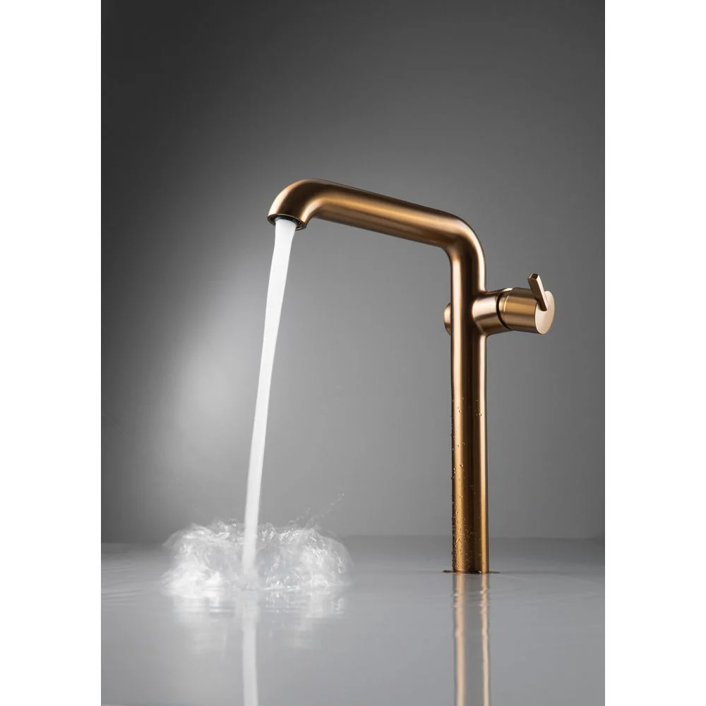 Silia Washbasin tap, tall, with rectangular spout - Image 5
