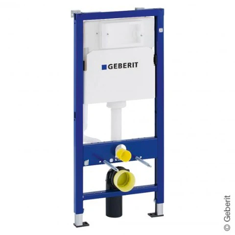 Cassiopeia Wall Hung Toilet with Geberit Sigma 112cm Installation Frame and Concealed Cistern - Image 10