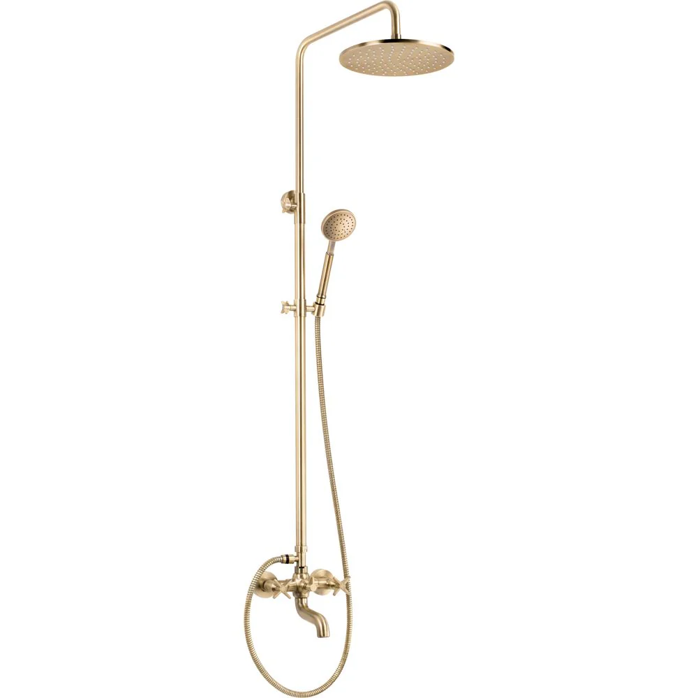 Temisto Shower column, with bathtub mixer - Image 2