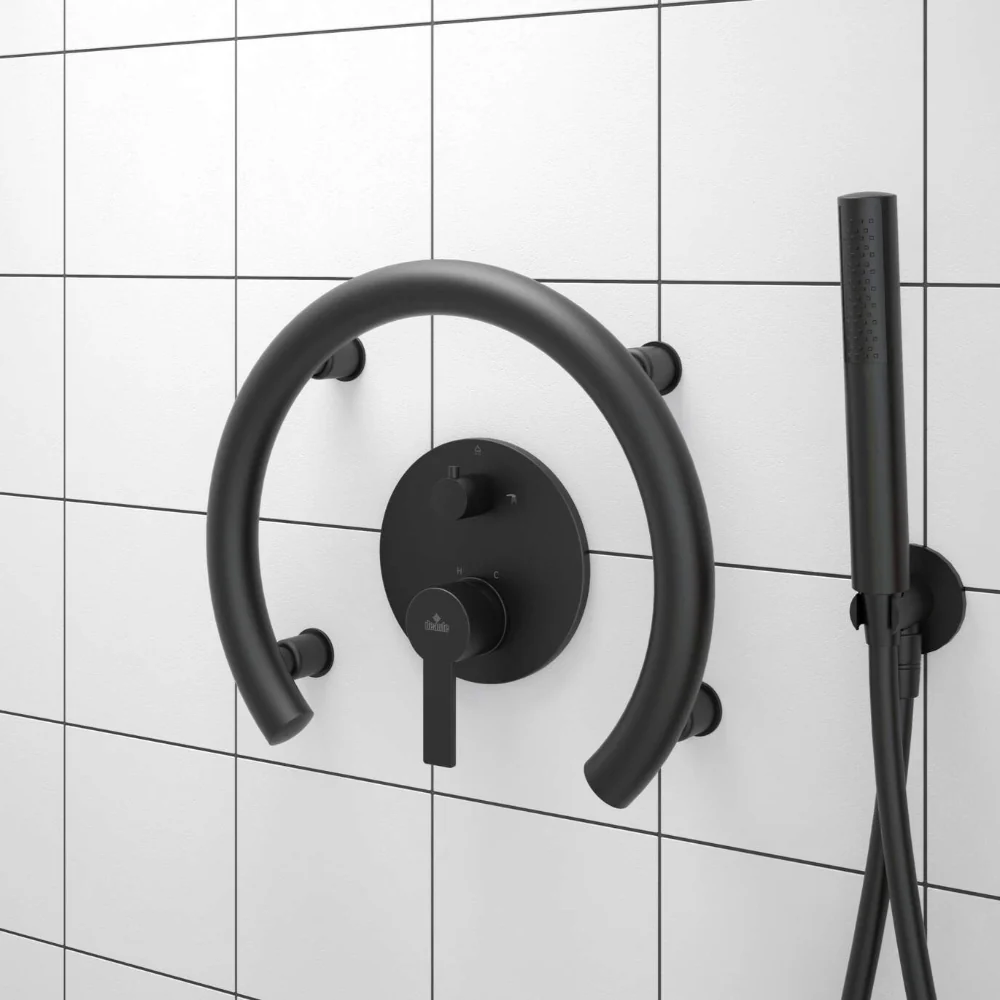 Vital Wall-mounted grab bar horseshoe-shaped - 2in1 - Image 4