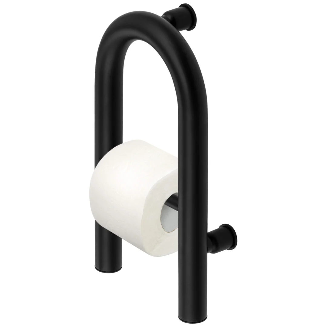 Vital Wall-mounted grab bar with space for toilet paper - 2in1 - Image 5