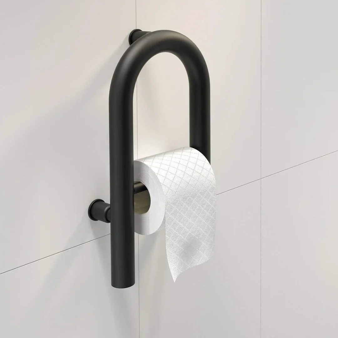 Vital Wall-mounted grab bar with space for toilet paper - 2in1 - Image 6