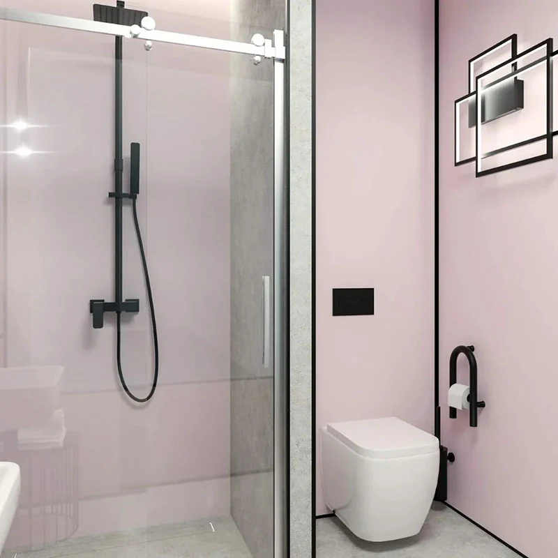 Vital Wall-mounted grab bar with space for toilet paper - 2in1 - Image 8